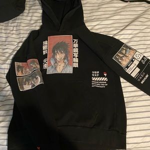 NIKIFILINI Custom Designer Naruto-Sasuke Hoodie